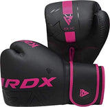 RDX Boxing Gloves, Pro Training Sparring, Maya Hide Leather, Muay Thai MMA Kickboxing, Men Women Adult, Heavy Punching Bag Focus Mitts Pads Workout, Ventilated Palm, Multi Layered, 8 10 12 14 16 18 Oz