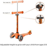 Micro Kickboard - Mini Deluxe - Three Wheeled, Lean-to-Steer Swiss-Designed Micro Scooter