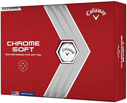 Callaway Golf 2022 Chrome Soft Golf Balls (True Track (Red/Blue)