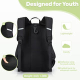 Youth Baseball Bag, Softball Bag for Girls & Boys, Kids Tball Backpack with Shoes Compartment