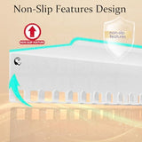 Metal Medal Hanger Display,Non-Slip Trophy Shelf with 20 Hooks,Wall Mount,Heavy Duty,Non-Bent,Holds 22-33lbs,for Gymnastics,Race,Soccer,Swim