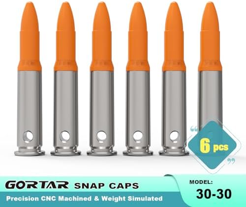 Snap Caps Training Dummy Rounds Practice Safe Loading Firing Close to Real Weight