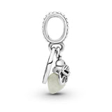 Pandora Glow-in-the-Dark Firefly Dangle Charm - Compatible Moments Bracelets - Jewelry for Women - Gift for Women - Made with Sterling Silver