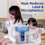 PUR PLUS Faucet Mount Replacement Filter 2-Pack, Genuine PUR Filter, 3-in-1 Powerful, Natural Mineral Filtration, Lead Removal, 6-Month Value, Blue (RF99992)