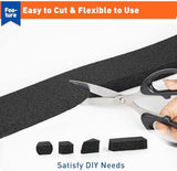 MAGZO Weather Stripping Door Seal 2 Inches W X 1 Inch T, Strong Adhesion and High Resilience Air Conditioner Foam Insulation for Furniture, Total Length 6.5 Feet (1 Roll)