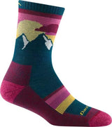 DARN TOUGH (5005) Women's Hike/Trek Sunset Ledge Micro Crew Lightweight with Cushion Sock