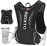 INOXTO Hydration Vest Backpack,Lightweight Water Running Vest Pack with 1.5L Water Bladder Bag Daypack for Hiking Trail Running Cycling Race Marathon for Women Men