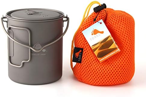 TOAKS Titanium 750ml Pot with Bail Handle