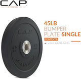 CAP Barbell Rubber Olympic Bumper Plate | Multiple Options/Colors