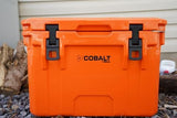 Cobalt 25 Quart Roto-Molded Super Ice Cooler | Large Ice Chest Holds Ice Up to 3 Days |
