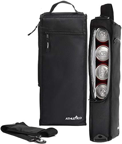 Athletico Golf Cooler Bag - Soft Sided Insulated Cooler Holds a 6 Pack of Cans or Two Wine Bottles