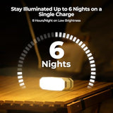 BougeRV Movable Area Light, Rechargeable Camping Lantern, 3200mAh Portable Camping Light, IP65 Waterproof, Camp Lamp for Tent, Power Outages, Emergency, Outdoor