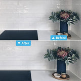 Art3d 30 Ft Peel and Stick Flexible Vinyl Molding Trim for Wall Tile Edges, Kitchen backsplash, Mirrior Frame in Mirror in White