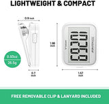 3D Pedometer for Walking, Simple Step Counter with Large Digital Display, Step Tracker with Removable Clip Lanyard, Accurately Track Steps for Men Women Kids Adults Seniors