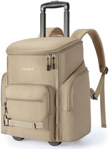 TOURIT Rolling Cooler Backpack: Leakproof Waterproof Insulated 36 Cans Beach Cooler with Wheels and Handle Outdoor Camping Picnic Travel
