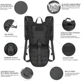 Unigear Tactical Hydration Packs Backpack 1050D with 3L Water Bladder, Thermal Insulation Pack Keeps Liquid Cool up to 4 Hours for Hiking, Cycling, Hunting and Climbing