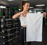 S&T INC. Microfiber Gym Towels, Yoga Towel for Home and Gym Bag, 16 Inch x 27 Inch, 6 Pack