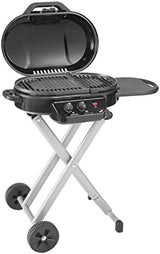 Coleman RoadTrip 225: Portable Propane Grill, Gas Grill with Push-Button Start, Foldable Legs & Wheels, Side Table, and 11k BTUs