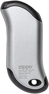 Zippo Silver HeatBank 9s Rechargeable Hand Warmer