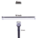 HOT SEAL Landscape Spikes 10 Inch 50 Counts Metal Landscape Edging Anchoring Spikes, Heavy Duty Nails for Artificial Turf Spike, Paver Edging, Timber Carpentry, Weed Barrier, Tent Pegs, More