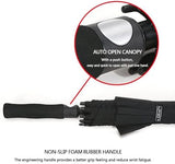 G4Free 47/54/62/68 Inch Automatic Open Golf Umbrella Oversize Extra Large Double Canopy Vented Windproof Waterproof Stick Umbrellas