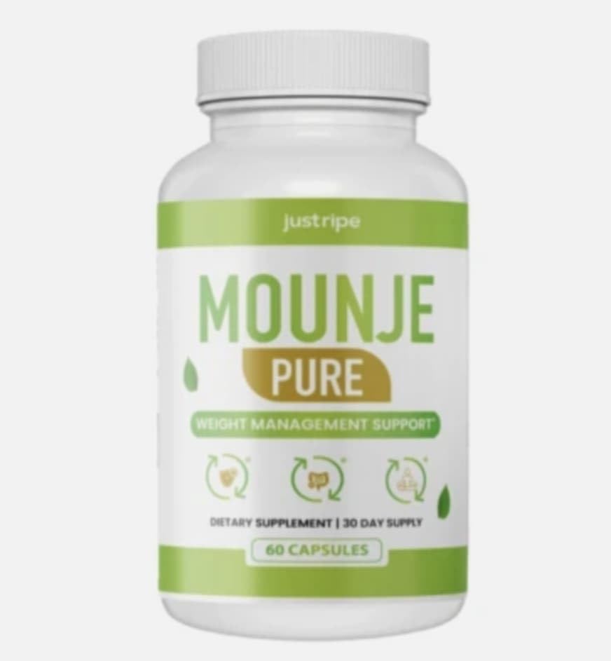 Mounje Pure - All Natural - 60 Capsules - Vegan/New & Sealed