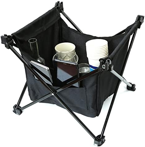 ROCK CLOUD Portable Camping Table Ultralight Aluminum Camp Table with Storage Bag Folding Beach Table for Camping Hiking Backpacking Outdoor Picnic, Green