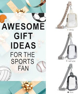 DOUBLE ZIP Clear bags Stadium Approved Crossbody Sling Bag Fanny Pack Purses for Women Men Belt bag for Stadium Events