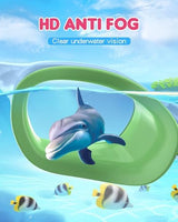 Kids Swim Goggles,Swimming Goggles for Kids 6-14, Anti-Fog UV Protection Pool Glasses for Boys Girls