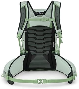 Osprey Tempest 22L Women's Lightweight Hiking Backpack with Hipbelt, Frosty Mint Green/Botanica