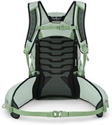 Osprey Tempest 22L Women's Lightweight Hiking Backpack with Hipbelt, Frosty Mint Green/Botanica