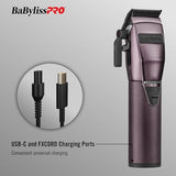 BaBylissPRO® LimitedFX Purple All-Metal Lithium Hair Clipper
