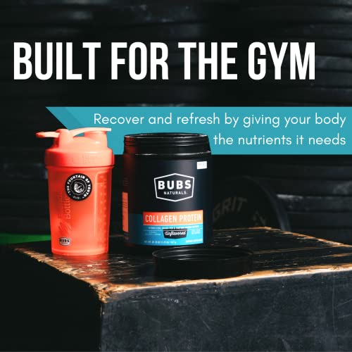 BUBS Naturals Unflavored Collagen Peptides Powder - Best Proteins for Joints & Skin - Pasture Raised Grass Fed - Paleo Keto Friendly, Whole30 Approved, Non-GMO Dairy & Gluten Free (20oz) 28 Servings