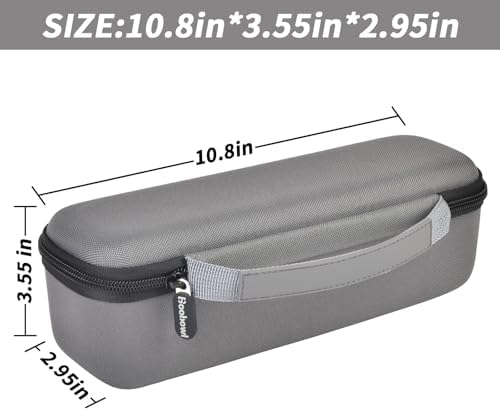 Boobowl Case Compatible with BYSOU/for AsFrost/for SupeDesk/ for Outask Camping Light Telescopic and Collapsible Night Mobile Lighting Battery, Outdoor Camping Lantern Bag (Box Only) (Grey)