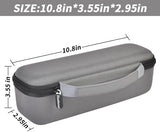 Boobowl Case Compatible with BYSOU/for AsFrost/for SupeDesk/ for Outask Camping Light Telescopic and Collapsible Night Mobile Lighting Battery, Outdoor Camping Lantern Bag (Box Only) (Grey)