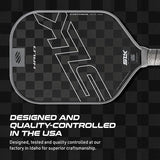 Selkirk Sport SLK Halo Raw Carbon Fiber Pickleball Paddle | Designed in The USA | Choose from The T700 Raw Carbon Fiber Power, The 18k Ultraweave Control, or The Kevlar Linkweave Thermoformed Pro