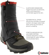 Kahtoola RENAgaiter Mid Gaiters for Hiking, Mountaineering, Trail Running, Shoe & Boot Protection in Mud, Snow & Ice