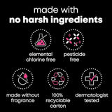 U by Kotex Balance Ultra Thin Overnight Pads with Wings, 78 Count (6 Packs of 13) (Packaging May Vary)