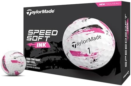 TaylorMade Golf Speed Soft Ink Golf Balls