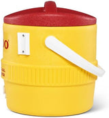 Igloo 385-431 400 Series Coolers, 3 gal, Red/Yellow