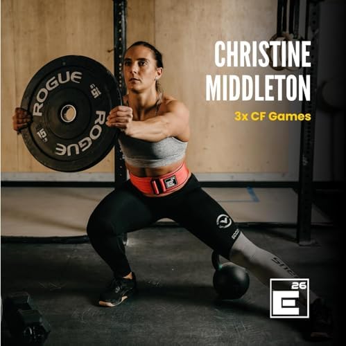 Self-Locking Weight Lifting Belt - Premium Weightlifting Belt for Serious Functional Fitness, Weight Lifting, and Olympic Lifting Athletes - Lifting Support for Men and Women - Deadlift Training Belt