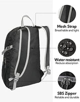 WATERFLY Small Lightweight Packable Backpack: 20l Ultra Light Foldable Travel Hiking Camping Daypack Day Pack for Man Woman