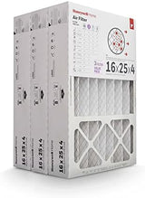 16x25x4 MERV 8, AC Furnace Air Filter, 3 PACK (CF408F1625-3PKAM) (Actual Dimensions: 15.63 x 24.75 x 4.38 in.)