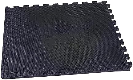 BalanceFrom Puzzle Exercise Mat with EVA Foam Interlocking Tiles for MMA, Exercise, Gymnastics and Home Gym Protective Flooring, Multiple Sizes and Colors