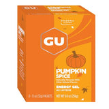 GU Energy Original Sports Nutrition Energy Gel, Vegan, Gluten-Free, Kosher, and Dairy-Free On-The-Go Energy for Any Workout, 8-Count, Pumpkin Spice