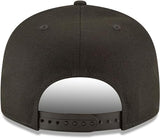 New Era MLB 9FIFTY Black Black Primary Logo Team Adjustable Snapback Hat Cap One Size Fits All