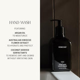 Homecourt Hand Wash, Gently Cleanses & Hydrates, Removes Dirt & Debris Without Irritating Skin, Clean Formula, Steeped Rose, 12 fl oz