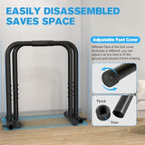 RELIFE REBUILD YOUR LIFE Dip Station Functional Heavy Duty Dip Stands Fitness Workout Dip bar Station Stabilizer Parallette Push Up Stand
