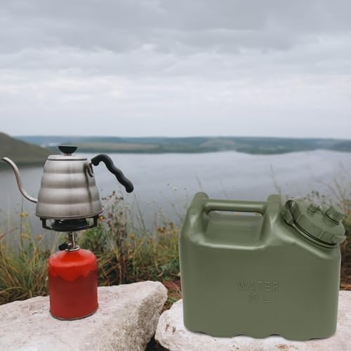 Scepter 2.5 Gallon True Military BPA Free Water Container, Food Grade Water Jug for Camping and Emergency Storage