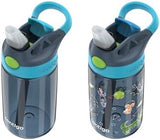 Contigo AutoSpout Water Bottle, 14oz, Pack of two, Blueberry/Blue Raspberry & Blueberry Nightfall